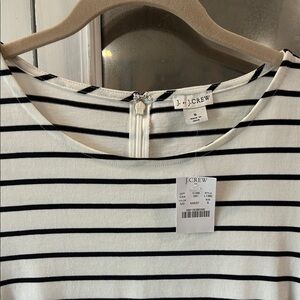 NWT J. Crew 100% cotton striped dress